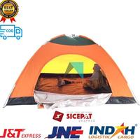 Gambar tenda dome 10 orang 300x300x170 tenda camping kemah besar [Bisa Cod] dari gerai camp undefined 3 Tokopedia