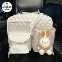Gambar Tas Penyimpanan Barang di Belakang Jok Kursi Mobil Tas Gantungan Organizer Jok Kursi Mobil / Car Seat Organizer / Tempat Tissue Ponsel di Mobil - The Flower dari JeChow Store undefined 1 Tokopedia