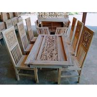 Gambar Furniture model kursi meja makan 6 kursi terlaris terbaru dari Rustic Furniture Official undefined 3 Tokopedia
