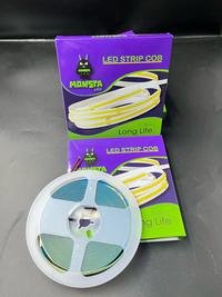 Gambar Led strip Neon 12v led strip cob tanpa titik monstaled - Kuning, 1 roll (5meter) dari SSlistrik undefined 4 Tokopedia
