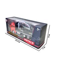 Gambar Mainan Die Cast Metal Truck Derek + Mobil Sport 2211-13 Pull Back - Tanpa Bubble dari vauger toys store undefined 3 Tokopedia