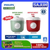 Gambar PHILIPS Rice Cooker HD 3210 Magic Com 1.8L - HD3210 Batur Basic - Merah dari Sajun Electronic Tangerang undefined 1 Tokopedia
