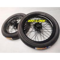 Gambar TERALAND Promo Ban set Supermoto CRF 150 Ban CRF Supermoto Ban IRC fasti 1 soft compound Velg expedition dari TERALAND STORE undefined 1 Tokopedia