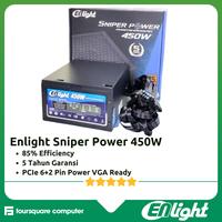 Gambar Enlight Sniper Power 450 Watt 80+ Bronze | PSU 450W Resmi Original dari Foursquare Computer Bandung undefined 1 Tokopedia