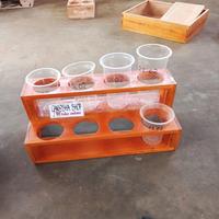 Gambar TERLARIS rak kayu tempat penyimpanan minyak/gelas Oz/pop ice/cup jus/botol minuman /susun 2 tingkat untuk jualan tempat minuman gelas/wadah botol untuk di dapur/wooden rak oil sauce penyimpanan minyak minimalis rak botol - 6 lubang dari NGELAPAK ID1 undefined 4 Tokopedia