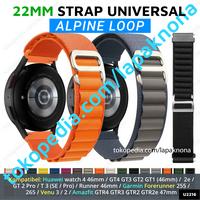 Gambar 22mm ALPINE LOOP Strap Garmin Venu 2 Forerunner 255 265 Music 745 Tali - 1-Black dari lapaknona. undefined 1 Tokopedia