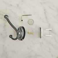 Gambar Gantungan baju dinding Cantola Handuk Belakang Pintu Capstock Kapstok Towel Hook - Putih (white) dari Woodstock Decor undefined 4 Tokopedia