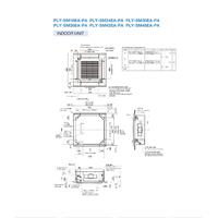 Gambar Mitsubishi Electric AC Cassette Inverter 4-Way PLY-SM Series 5 PK ( 3 Phase ) - PLY SM42EA + PUY SM42YKA22 dari Planet Elektronik Indo undefined 4 Tokopedia