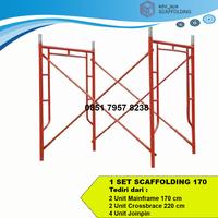Gambar SCAFFOLDING SET STEGER KOMPLIT MAIN FRAME 170 - BARU SNI - SET170 dari edvi jaya scaffolding undefined 5 Tokopedia