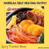 Gambar Haidilao Self Heating Instant Hotpot /Hai Di Lao Spicy Beef Tripe Hotpot / Malatang /Tomato Tenderloin/ Spicy Vege / Mala Tender Beef/Haidilao Mala Pork Stomach Soup - Mala Beef Tripe dari Madam Strore undefined 2 Tokopedia
