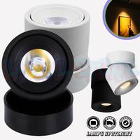 Gambar Lampu Sorot COB Spotlight LED Plafon 7W 9W Watt Spot Light Lamp 360 Derajat Minimalis Warm White - 9W 3000K Hitam dari LARYZ OFFICIAL undefined 1 Tokopedia