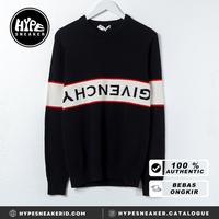 Gambar Sweater GIVENCHY UP SIDE TEXT STRIPE WHITE BLACK KNIT SWEATSHIRT 100% ORIGINAL - XS dari HYPESNEAKER.IDN undefined 1 Tokopedia