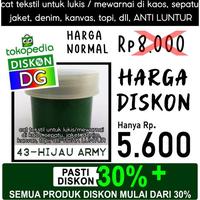 Gambar Terbaru Warna Hijau Army - Cat Lukis / Kanvas / Tekstil Utk Kaos/Tas/Sepatu dari foxorganizer undefined 1 Tokopedia