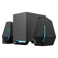 Gambar Speaker EDIFIER G1500 MAX 2.1 2 Driver full-range 2.5 inch + subwoofer 4 inch RMS 60w Bluetooth 5.3 USB-A USB-C dan input AUX 3,5mm 10 efek pencahayaan RGB, mode suara untuk musik, game, dan film, serta desain mekanis dengan garis keras dari FRAG GAMING STORE undefined 1 Tokopedia