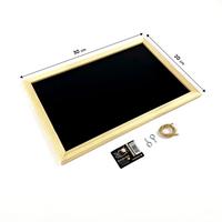 Gambar Papan Tulis Hitam 20 x 30 / Gambar / Kapur Chalk / Gantung / Blackboard / Drawing / Display / Decoration dari els mabes undefined 3 Tokopedia