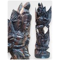 Gambar Patung Kuno Wisnu Naik Garuda Bahan Kayu Sonokeling Tua dari Budy Antiques Gallery undefined 2 Tokopedia