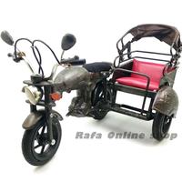 Gambar Miniatur Becak Motor Besi Bentor dari Official britis shop undefined 2 Tokopedia