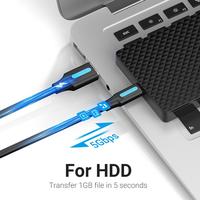Gambar Vention Kabel Charger Data USB 3.0 to Type C Fast Charging 3A 4.0 1 Meter - COZBF dari Vention Tangerang undefined 3 Tokopedia
