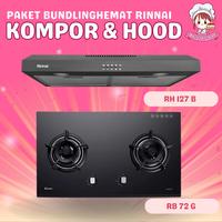 Gambar Kompor Rinnai RB 72 G + Cooker Hood RH 127 B paket hemat dari MASTER KITCHEN77 undefined 1 Tokopedia