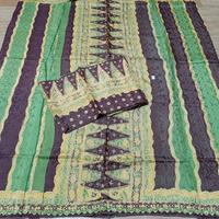 Gambar kain batik sarimbit cirebon bahan viscose semi sutera - 1 dari Batik Elliza undefined 3 Tokopedia