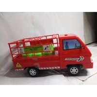 Gambar Mainan Anak Mobil Pick Up L300 pengangkut gas LPG warna merah dari tokokiddotoys undefined 2 Tokopedia