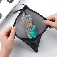 Gambar KOUZI0 Kantong Jaring Tempat Pensil Buku Binder Sekolah Kuliah - Biru Size A4 dari Gadget Therapy undefined 1 Tokopedia