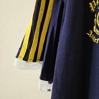 Gambar Top/Kaos Oversize leher V renda wanita Import Bangkok WGWE bahan super premium-Navy dari livias shop undefined 3 Tokopedia