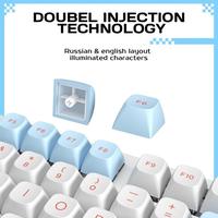 Gambar Furycube G87 87 Keys Gasket Mechanical Keyboard 85% Layout Design Gaming Keyboard Spherical Keycap White Light Full Key Hot-Swap Noah Silver Linear Switch All Keys Anti-Ghosting For Win/Mac Murah dari Miss Joo undefined 2 Tokopedia