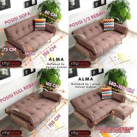 Gambar City Living Alma sofabed 2 dudukan FREE ONGKIR Jawa-Bali* #sofabed #sofa2dudukan #sofaselonjor #sofaminimalis #sofaL #sofaempuk #sofa2in1 Tempat Duduk Multifungsi Sofa Tidur Kursi Santai Serbaguna dari Tokomurasaidah67 undefined 3 Tokopedia