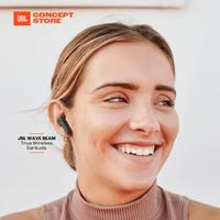 Gambar JBL Wave Beam TWS Bluetooth Earphone Wireless , Water and Dust Resistant , Smart Ambient Technology - BEIGE dari Click & Go Tokopedia undefined 5 Tokopedia