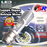Gambar Lampu Depan LED Motor Suzuki Smash Titan 115 Soket H6 T19 AC/DC 12 Volt Pengganti Dop/Bohlam Standar dari SR.Oto undefined 5 Tokopedia