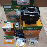 Gambar Blok Seher Boring Cylinder Grand Supra X 100 Lama + Piston Kit + Topset + Seal Klep Astrea Prima Win Gn5 Ori Npp dari grosir utbaja646 undefined 2 Tokopedia