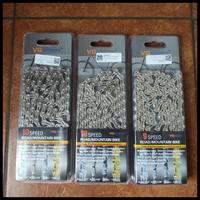 Gambar READY TERLARIS RANTAI SEPEDA VG SPORTS SILVER GOLD 6 7 8 9 10 SPEED - Silver, 8 speed dari Azza Wheel Shop undefined 3 Tokopedia