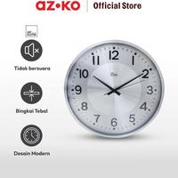 Gambar Best AZKO Arthome 35 cm Jam Dinding Dhk151 - Silver SavaMall dari SavaMall undefined 3 Tokopedia