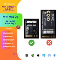 Gambar Wifi card hackintosh BCM94360NG fenvi - wifi + adapter dari Part it_NEW undefined 5 Tokopedia