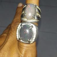 Gambar batu cincin kalimaya black opal dari Fadlan colection undefined 2 Tokopedia