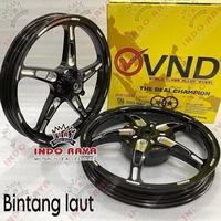 Gambar Velg Racing Mio Vario 110 Vario 125/150 Vnd Bintang Laut Vario 110 Beat Scoopy Vario 125 /150 Old Mio Sporty / Mio Smile Mio Fino Mio Soul Mio J Fino Mio Karbu Uk-14X160 & 14X185 160-185 Ring 14 Original Vnd dari GFOSIR UTPAJANA64 undefined 1 Tokopedia