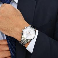 Gambar Tag Heuer Carrera Cal.1887, Silver Dial Gold Index Chronograph 43 mm dari The Time Lapse Watch undefined 4 Tokopedia