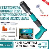 Gambar SEDIA MAKITA CARSTORM 5 GEARS MANUAL STEEL NAIL GUN FASTENING GUN RAMSET GUN ALAT PAKU TEMBAK RIVET TOOL LANGIT -LANGIT DINDING DINDING - 50pcs Tube Nail dari ADI PEDIA JAYA undefined 1 Tokopedia