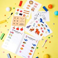 Gambar JUNIOR ACTIVITY BOOK / BUKU belajar menulis wipe and clean / Aktivitas anak PAUD / AKTIVITAS meronce kolase dan belajar menulis dari Baba Store 2 undefined 2 Tokopedia