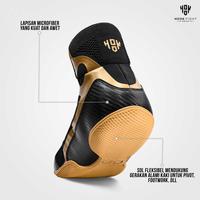 Gambar Sepatu Tinju Hook Profesional Boxing Shoes Sepatu Boxing - SBH-ELITE-GOLD, 43 dari Bali Fight Gear undefined 5 Tokopedia
