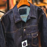 Gambar Momotaro Jeans Tokuno Blue Denim Jacket 14.7 Oz Made in Japan dari Denim Selvedge Market undefined 2 Tokopedia