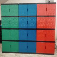 Gambar Lemari pakaian plastik tabitha rak tabitha susun 3 / 4 susun / 5 susun - 5 susun dari PusatParabot undefined 3 Tokopedia