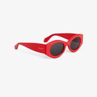 Gambar Kacamata Al*aia Ace*tate Red - Grey Sunglasses dari SN STORE - undefined 2 Tokopedia