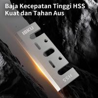 Gambar ISKU Mata Pisau Planer HSS 82mm - Pisau Mesin Serut Kayu Jointer untuk Ketam/Sugu/Mesin Pasah | Material Tahan Lama dari ISKU Tools Official Store undefined 5 Tokopedia