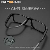 Gambar Grey Jack Kacamata Antiradiasi Model Kotak Sporty Fashion Olahraga Keren Bisa Minus Antiradiasi Bluecromic 8412 - BLACK DOFF, (-) PHOTOCROMIC dari Grey Jack Eyewear undefined 3 Tokopedia