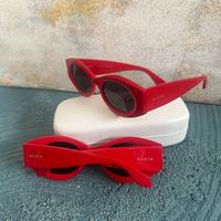 Gambar Kacamata Al*aia Ace*tate Red - Grey Sunglasses dari SN STORE - undefined 1 Tokopedia