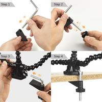 Gambar new !!! Jepitan solder Helping Hand Third Hand Soldering Tool 4 Flexible Arm murah - 3Arms dari Welding Equipment undefined 1 Tokopedia