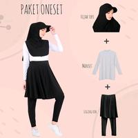 Gambar Paket Bundle Setelan Sport Hijab Topi Manset Dan Leging Rok Muslim Wanita Terlaris dari WAP Mart ID undefined 1 Tokopedia