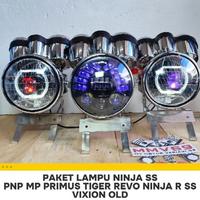Gambar READY STOK!!! PAKET HEADLAMP NINJA SS SPORTS DAY SATU SET SPIDOMETER PLUS PANGKON PNP NINJA R SS Mp Tiger Vixion dari MARGATAMA ID undefined 1 Tokopedia